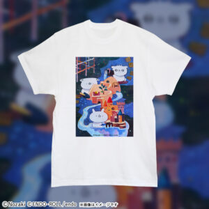 『夜の公園』Tシャツ(ノザキ×うさぎ帝国)